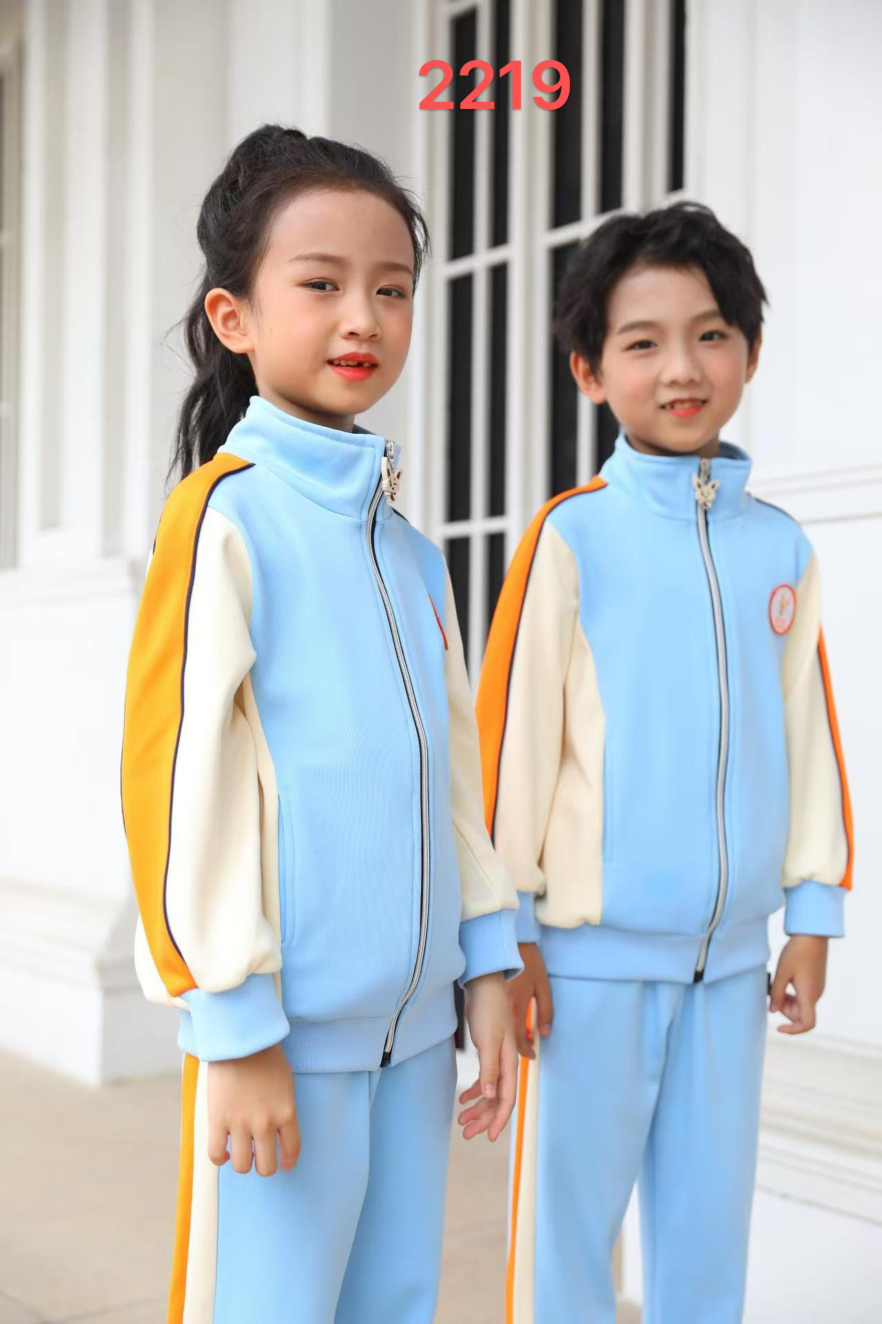XMKT秋冬新款幼儿园园服班服男生女生同款长袖长裤运动休闲套装