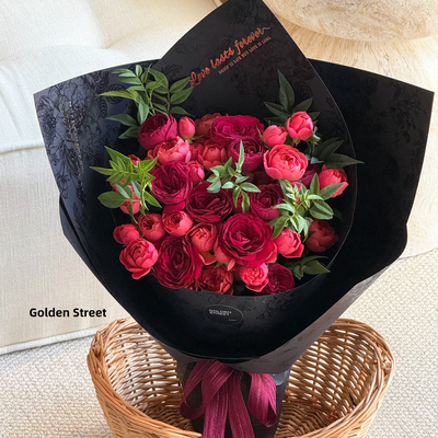 150克高级烫金纸鲜花花束包装纸