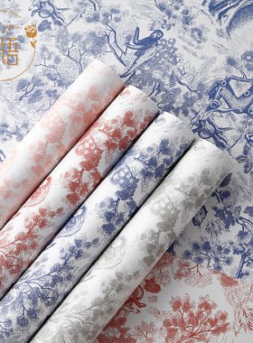 欧式复古牛皮纸艺术纸鲜花花束包花纸花艺包装材料礼品礼物包装纸