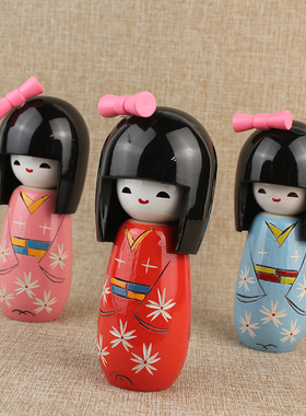 日本和风木偶娃娃家居料理店