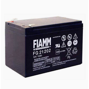 非凡FIAMM蓄电池FG21202电瓶12V12AH应急灯UPS消防报警应急电源