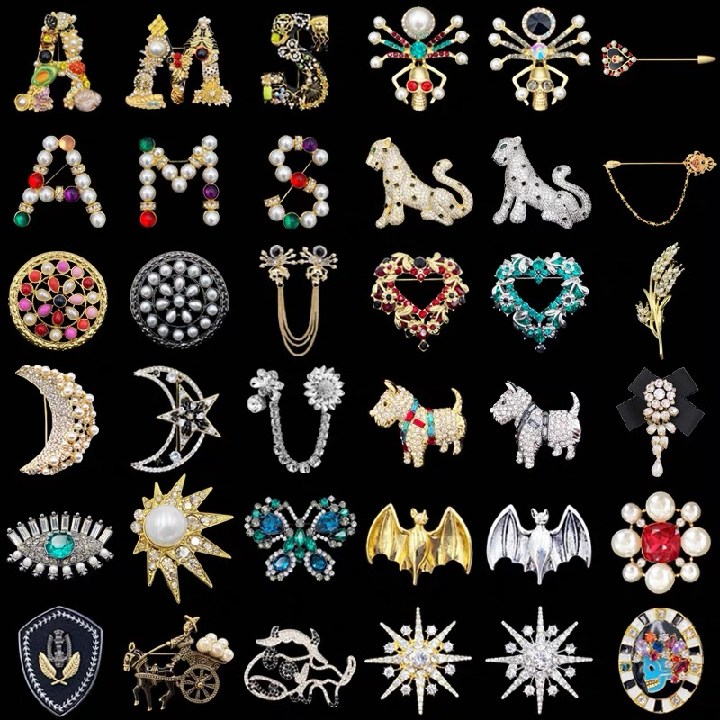 季阿玛施新颖胸针韩版混合女时尚