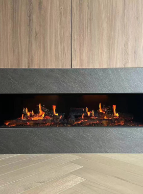 定制法洛塔FALOART全息电子内嵌式壁炉逼真仿真火欧式法式大理石