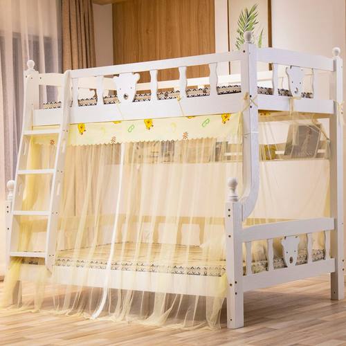 梯形系绳上下铺高低床儿童蚊帐