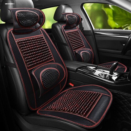 奔驰汽车坐垫亚麻四季通用GLCL GLE E300L C260L S级专用冬季座垫