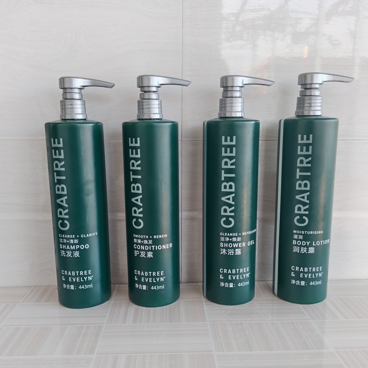 CRABTREE野苹果洗发水护发素