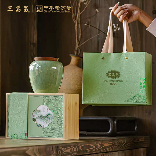 明前特一级碧螺春三万昌茶叶礼盒