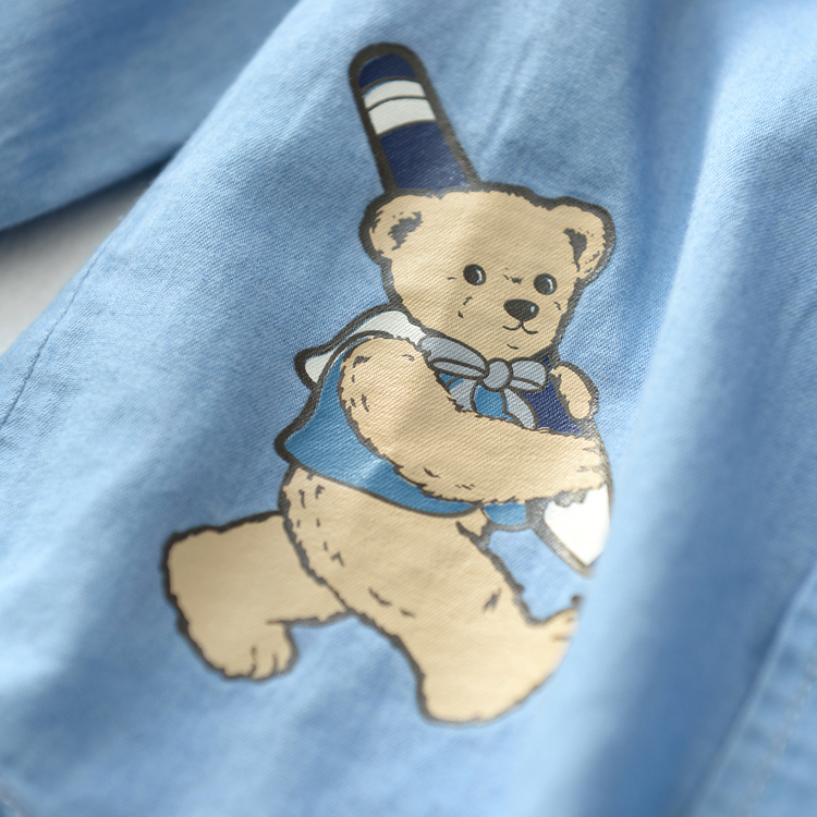 Chemise enfant à manche longue - Ref 2082894 Image 3