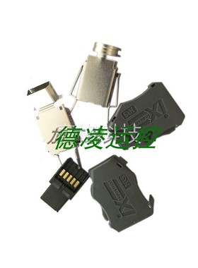 原装西门子S210连接伺服电机混合编码线 8芯连接器6FX2003-0DE01