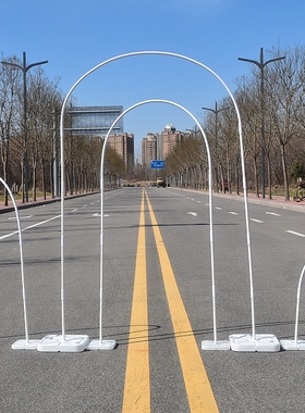 拱门布套支架生日装饰架子开业气球架幼儿园活动布置KT板支撑架杆