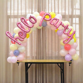 桌上拱门气球支架生日派对party甜品台配饰婚庆装 饰气球支撑道具