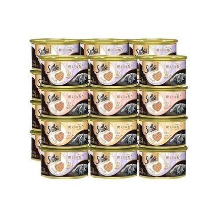 Sheba 希宝猫罐头进口慕斯主食营养罐头补水湿粮猫咪非零食罐24罐