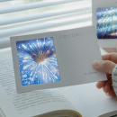 朝雨 烟花反转胶片贺卡高级感手写卡片ins透光投影反转卡生日礼物