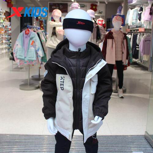 2024冬季男中小童羽绒冲锋衣