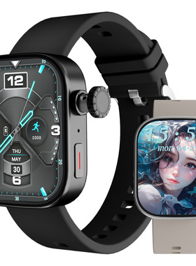 5G插卡全网通MS10智能手表自定义功能按键+180度旋转摄像头
