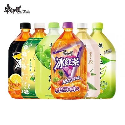 康师傅1L装冰红茶1L*12瓶整箱批
