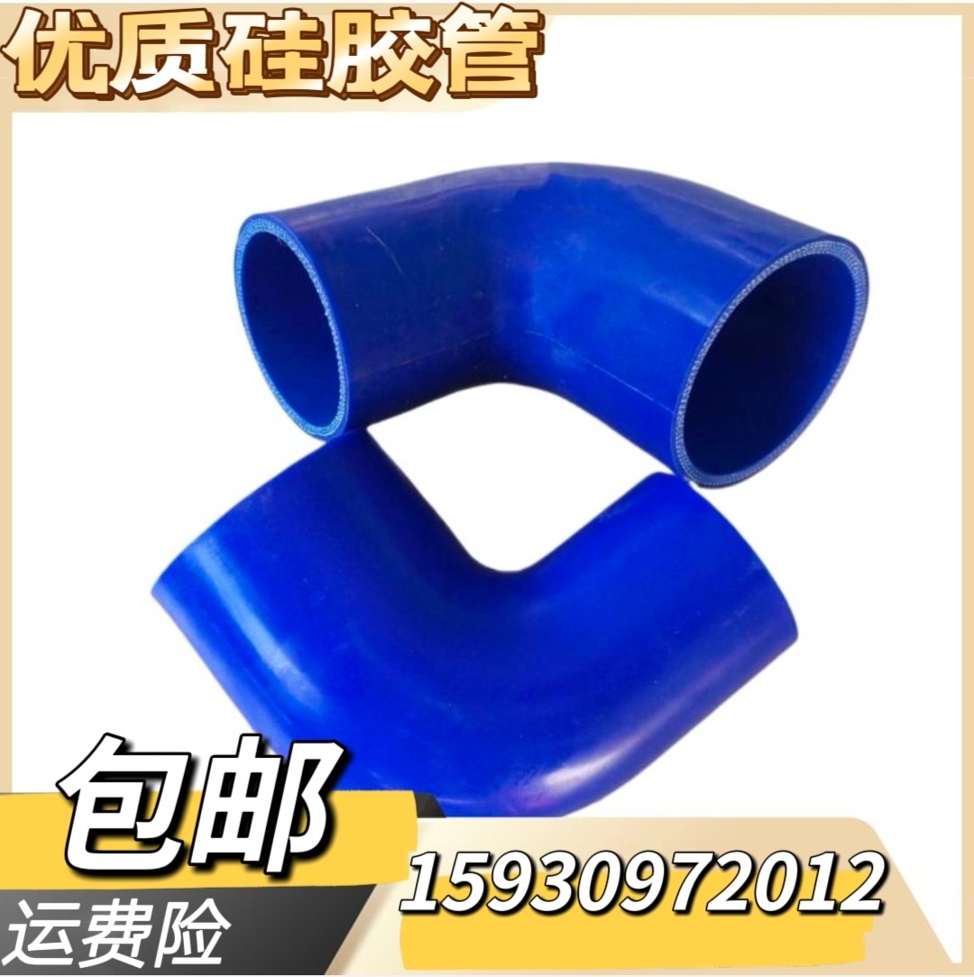 适配D6114上柴水泵进水弯管D24A-107-02A+A发动机上水管硅胶软管