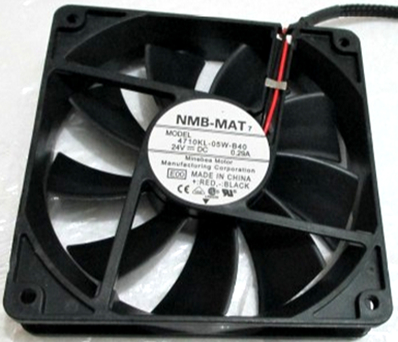 原装NMB 12CM 12025 24V0.29A 4710KL-05W-B40变频器风扇 保2年