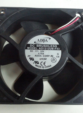 台湾协喜 ADDA AD1212UB-F53 12V 0.70A 12038 12CM散热风扇