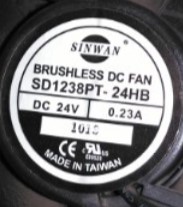 台湾信湾SINWAN SD1238PT-24HB 24V 0.23A变频器散热风扇