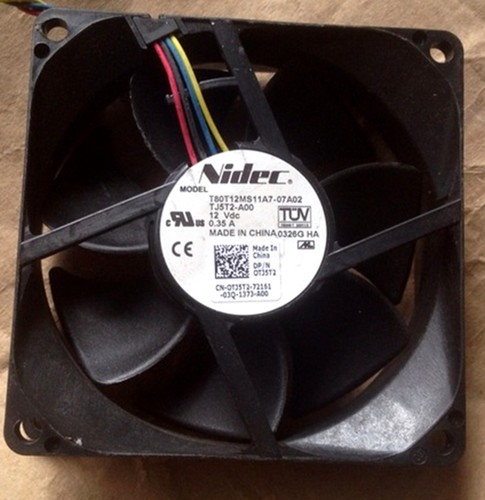 Nidec T80T12MS11A7 8025 12V 0.35A 静音 PWM调速 CPU散热风扇