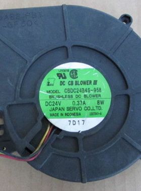 正品 伺服 SERVO CBDC24B4S-958 24V 0.37A 8W 12032 涡轮 风扇