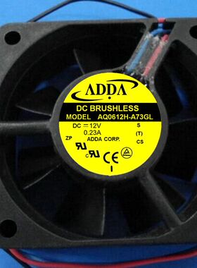 原装正品 ADDA AD0612H-A73GL 12V 0.23A 6025 6CM变频器风扇