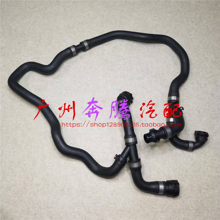 适用宝马E60副水壶四通管523i 525i 530i节温器水管 水箱回流管