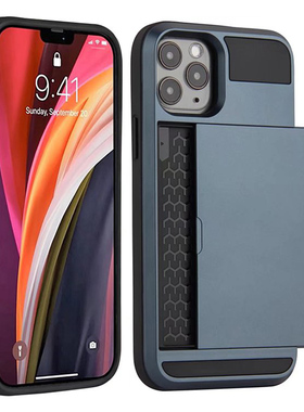 适用苹果17手机壳插卡16pro放卡iPhone13ProMax保护套14plus插卡12钱包11防摔16男女15pro商务推盖卡包13后盖