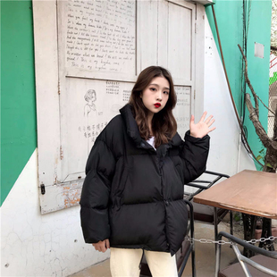 2025新款加厚短款棉服男女情侣立领面包服面包服学生冬季加厚外套
