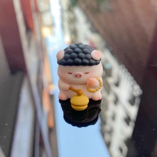 正版宝运猪猪你好运系列萌粒潮玩摆件手办礼物