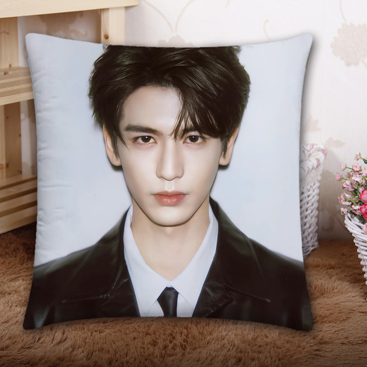 来图定制张凌赫方抱枕办公腰垫逐玉谢征沙发枕头学生靠背应援周边