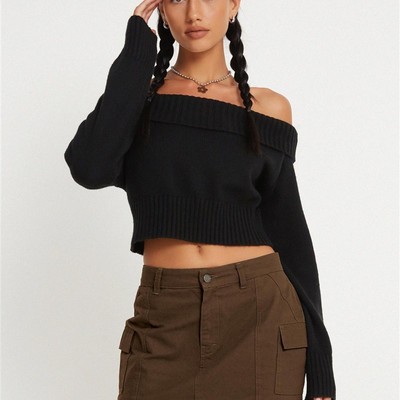 Cargo pocket street hipster haute cuff skirt  工装口袋半身裙