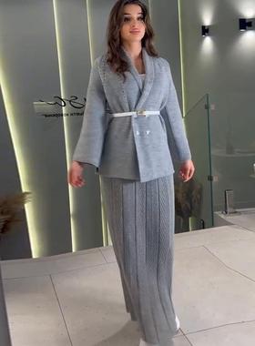 Slimming cardigan knitted sweater jacket显瘦开衫针织毛衣外套