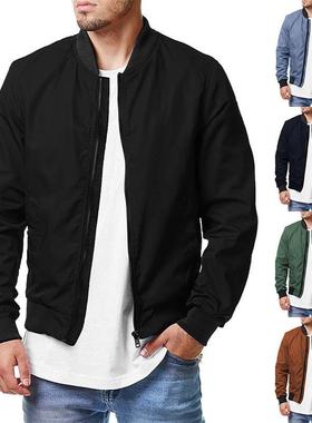 Sports Aviator Baseball Uniform Men's Jacket运动棒球男装夹克