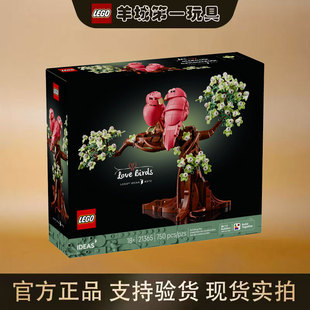 乐高21365爱情鸟创意IDEAS系列新品摆件男女孩拼搭积木玩具礼物