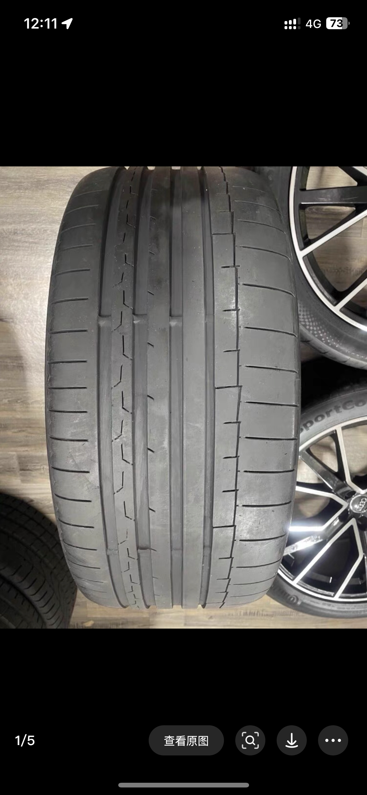 德国马牌轮胎285/40R22 110Y XL SC6 AO 静音棉轮胎奥迪二手拆车