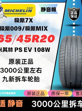 米其林265/45R20 108W PSEV静音棉原配:极氪7X/极氪009/极氪MIX