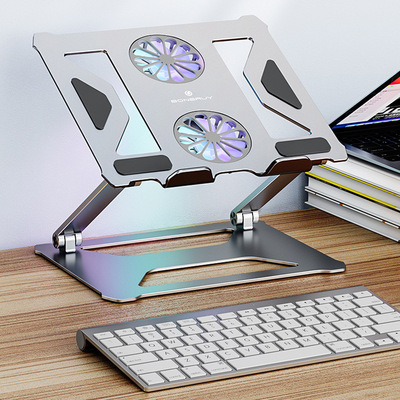 Desk Support Cooling Fan Notebook Computer Stand Holder支架