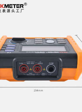华谊PEAKMETERMS5203数字兆欧表1000V绝缘电阻测试仪测量数字摇表