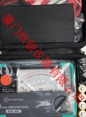 KEW3432日本克列茨兆欧表绝缘电阻仪数字式摇表共立电阻仪KEW3432