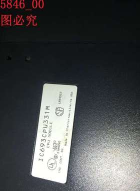 美国GE.IC693CPU331L。IC693CPU331M二手，拆机
