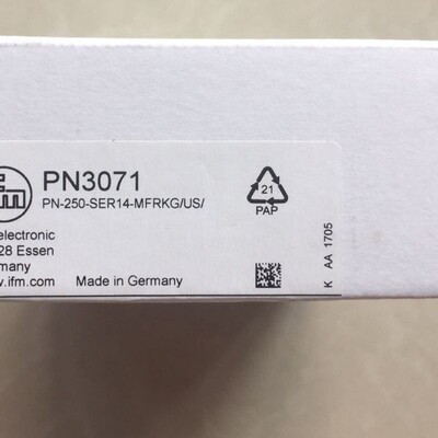 PN3071 压力传感器 PN-250-SER14-MFRKG/US/ /V德国易福门IFM