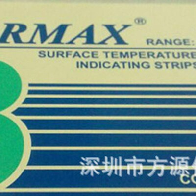 8格E型 热敏试纸 英国THERMAX温度美 204-399度TMC 测温纸 温度纸