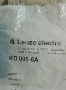 全新原装正品劳易测LEUZE接插头配件 KD 095-5A 现货50020501