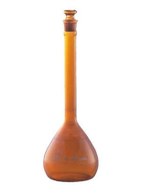 日本 ASONE 亚速旺 进口 实验使用 1-8565-02  容量瓶 白色