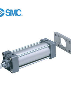 SMC MBG100-25Z 标准型气缸MB系列MBG无杆侧法兰型 单杆双作用缸
