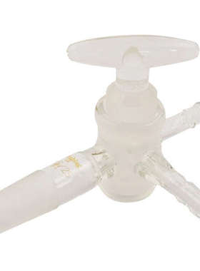 日本 AS ONE 亚速旺 进口 实验使用 1-4349-03  磨口三相龙头