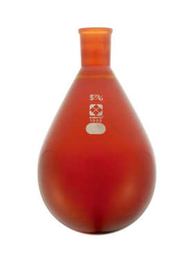 SIBATA柴田科学 普通滑动茄子烧瓶 棕 24/40 100mL 005270-24100