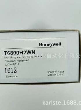 全新原装 HONEYWELL霍尼韦尔 【 T6800H2WN 温控面板 】